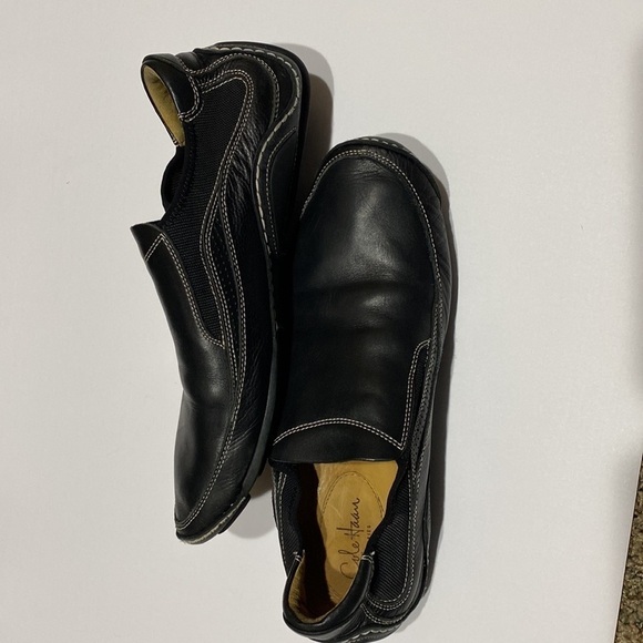 Cole Haan G Series Nike Air Men’s Black Leather Loafers Slippers Driving Shoes. - Picture 9 of 12